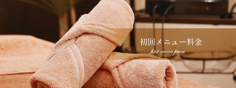 初回料金表|平野・東住吉・八尾のエステサロン【サラスバティ】